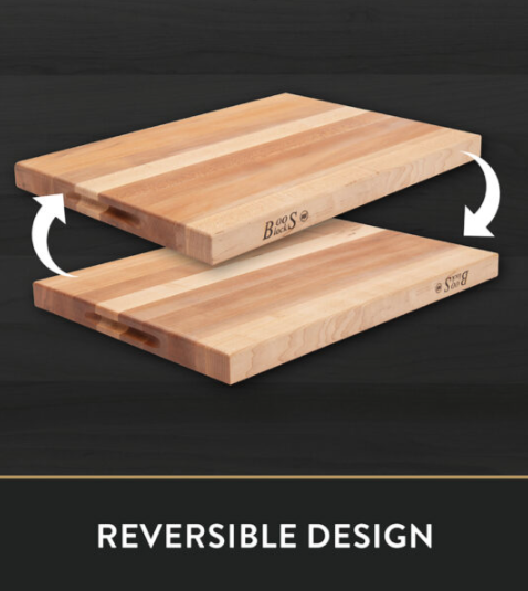 John Boos Maple Cutting Boards 1-1/2" Thick (R-Board Series) 20 x 15 x 1.50