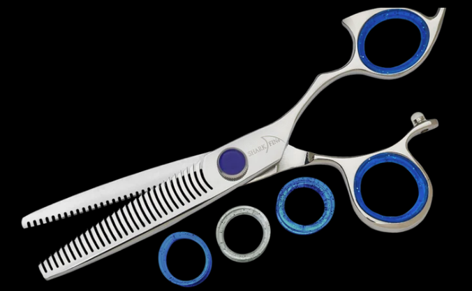 Shark Fin Shears Right Hand Eraser Non-Swivel 30 Tooth Texturizer RERBTSL30T