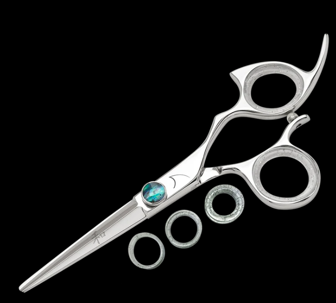 Shark Fin Beauty Shear Right Hand Monarch Non-Swivel Stainless 6.25 Inch Cutting Shear RMOBTSL62